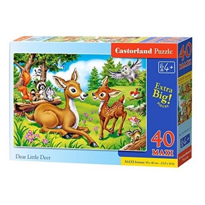 Castorland, елен, еленче, малко еленче, пъзели, puzzles, пъзелите, пъзели