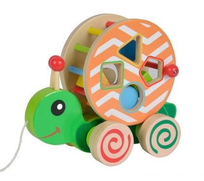 eichhorn, дървен, сортер, охлюв, играчка за дърпане, дървена играчка за дърпане, дърпане, фигури, игра, игри, играчка, играчки