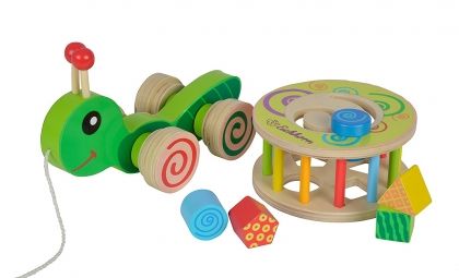 eichhorn, дървен, сортер, охлюв, играчка за дърпане, дървена играчка за дърпане, дърпане, фигури, игра, игри, играчка, играчки