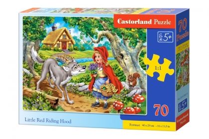 Castorland, червената шапчица, пъзели, puzzles, пъзелите, пъзели