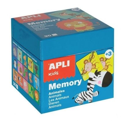 Apli, мемори игра, мемо, мемо игра, памет, животни, пъзел, пъзели, puzzle, puzzles, игра, игри, играчка, играчки