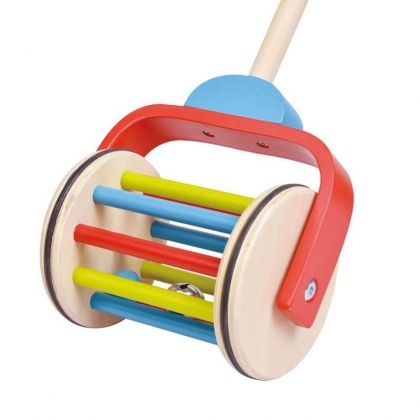 Lelin, дървена, играчка за бутане, цветна, дъга, играчка за навън, навън, бутане, дърво, играчки, игра, игри