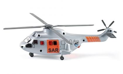 siku, метална играчка, хеликоптер, спасителен хеликоптер, спешна помощ, SAR, бърза помощ, метален хеликоптер, игра, игри, играчка,  играчки
