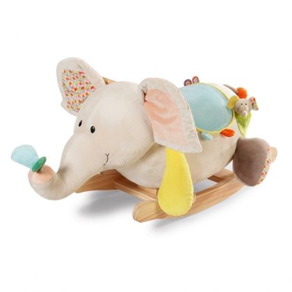 nici, плюшена люлка, слончето дънди, слонче, слон, люлка, детска люлка, игра, игри, играчка, играчки