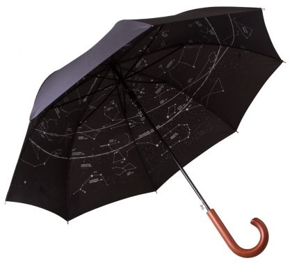 Levenhuk, чадър, чадър за астрономи, любители на астрономията, астрономия, дъждобран, дъжд 