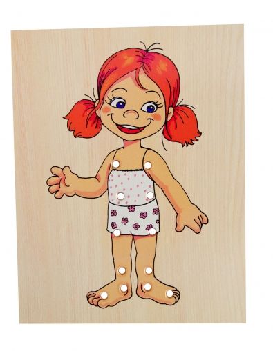 Woody - Люси - момиче с дрешки за шиене