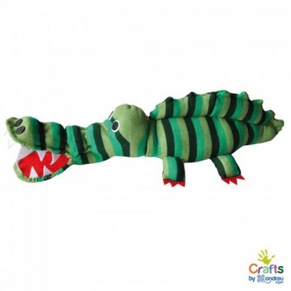 andreu toys, творчески комплект, направи сам, крокодилче от чорапче, крокодил, чорап, крокодил от чорап, създай, декорация, декорирай, игра, игри, играчка, играчки