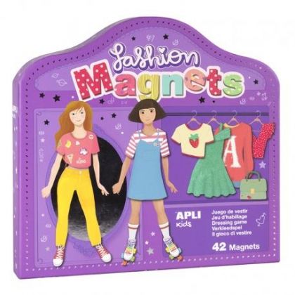 Apli, магнитна игра, обличане на кукли с магнити, магнитна игра за момичета, игра с обличане на кукли, игра, игри, играчка, играчки 