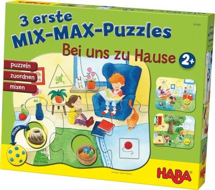 Haba, пъзел, Микс и Макс, три пъзела, геометрични, геометрична, фигури, фигура, триъгълник, квадрат, кръг,  пъзели, puzzle, puzzles