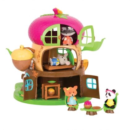 li`l woodzeez, комплект за игра, къщичка жълъд, жълъд, къщичка, обзавеждане, стаи, стая, спалня, кухня, игра, игри, играчка, играчки