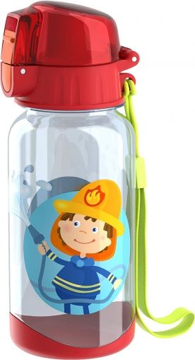 Haba, пластмасова, бутилка, детско, шише, шишета, пожарникар, пожарникари, играчка, играчки, игри, игра