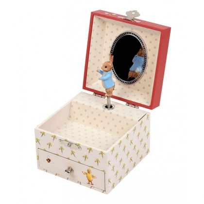 Trousselier, музикална кутия за бижута, музикална, кутия, зайчето Питър, кутия за бижута, бижута, музика, бижутерна кутия, игра, играчка, игри, играчки