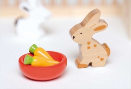 Goki, детска дървена играчка, зайчарник, къщичка за зайчета, образователна играчка, играчка, играчки, игри, игра