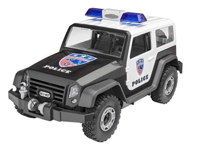 Revell, сглобяем модел, джуниър комплект, полицейска кола, кола за сглобяване, полицейска кола за сглобяване, игра, игри, играчка, играчки 