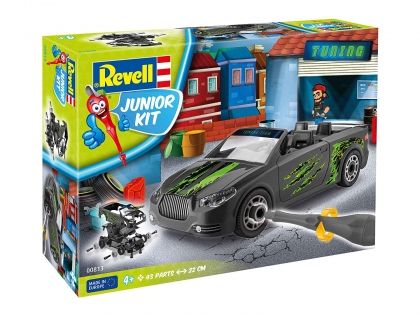 Revell, сглобяем модел, джуниър комплект, спортна кола, състезателна кола, кола за сглобяване, сглобяема играчка, играчка за сглобяване, игра, игри, играчка, играчки 