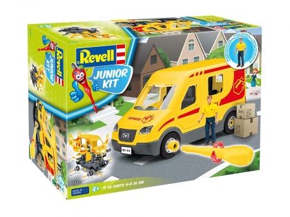 Revell, сглобяем комплект, джуниър комплект, камион за доставки, камион за сглобяване, сглобяема играчка, играчка да сглобяване, игра, игри, играчка, играчки 