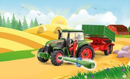 Revell, сглобяем комплект, джуниър комплект, трактор за сглобяване, трактор, детска играчка трактор, трактор, играчка за сглобяване, игра, игри, играчка, играчки 