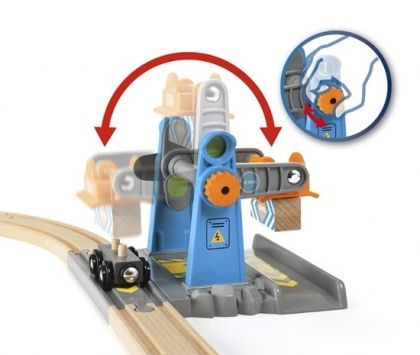 brio, умен кран, кран, smart tech, влакове, влакова композиция, релси, влак, игра, игри, играчка, играчки