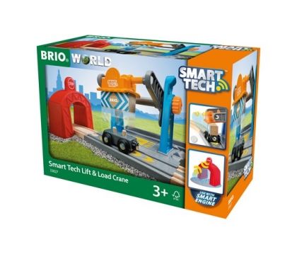 brio, умен кран, кран, smart tech, влакове, влакова композиция, релси, влак, игра, игри, играчка, играчки