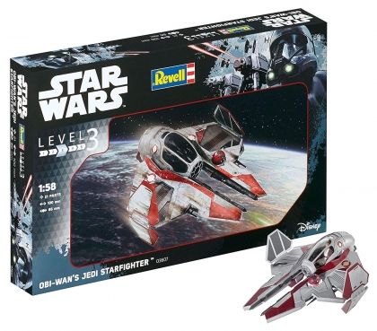 Revell, сглобяем модел, корабът на Оби-Уан, Оби-Уан Кеноби, сглобяем космически кораб, космически кораб за сглобяване, сглобяема играчка, игра, игри, играчка, играчки 