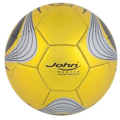 john, футболна топка, размер 5, два цвята, жълта топка, кафява топка, футболна топка, футбол, топка, игра, игри, играчка, играчки
