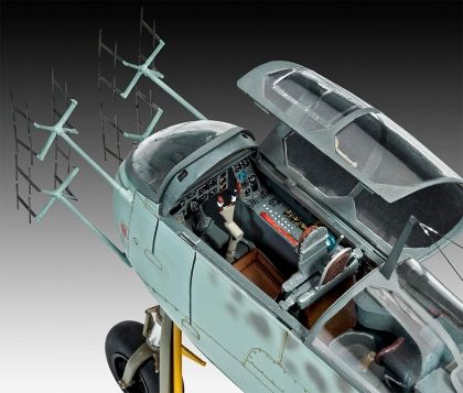 Revell, сглобяем модел, хенкел He219 A-0, самолет, Втората световна война, самолет от Втората световна война, сглобяем самолет, конструктор, конструктори, игра, игри, играчка, играчки 