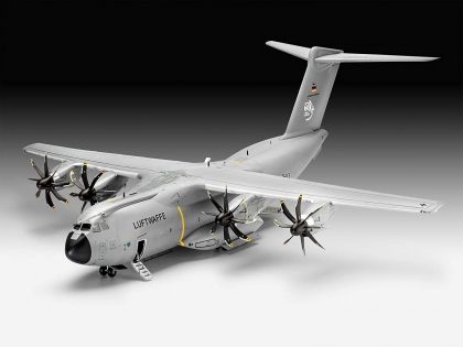 Revell,  сглобяем модел, еърбъс А400М Атлас, самолет, НАТО, самолет на НАТО, самолет за сглобяване, играчка за сглобяване, конструктор, конструктори, игра, игри, играчка, играчки 