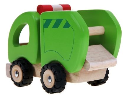Goki, детска, дървена, играчка, боклукчийски, камион, дървено камионче, детска дървена играчка, боклукчийски камион, играчка, играчки, игри, игра 