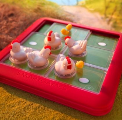 smartgames, размести, кокошките, логическа, забавна, пъзел, игра, игри, играчка, играчки