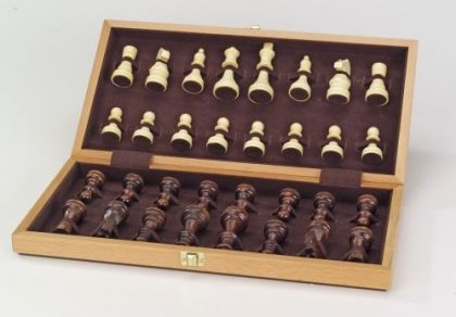 goki, комплект, за, шах, в, дървена, кутия, играчка, играчки, игри, игра
