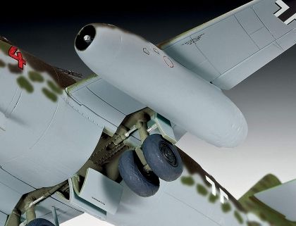 Revell, сглобяем модел, Me P.1099 Тежкоброниран, сглобяем самолет, самолет за сглобяване, играчка за сглобяване, изтребител за сглобяване, игра, игри, играчка, играчки 