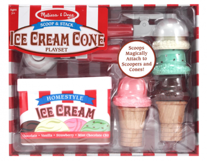 melissa & doug, направи сладолед, дървен комплект, сладоледи, сладолед,, дървена игра, игра за нанизване, сладолед, игра, игри, играчка, играчки