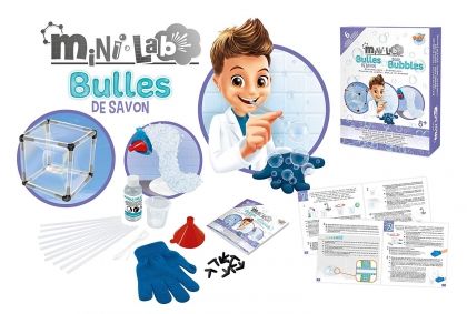 Buki France, мини лаборатория, сапунени мехури, детска лаборатория, лаборатория, забавление, сглобяване, игра, иггри, играчка, играчки