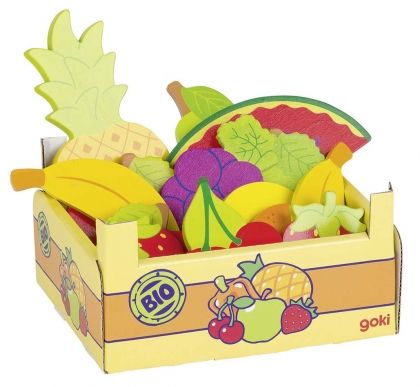 Goki, играчка, картонена, щайга, с плодове, играчки, игри, игра