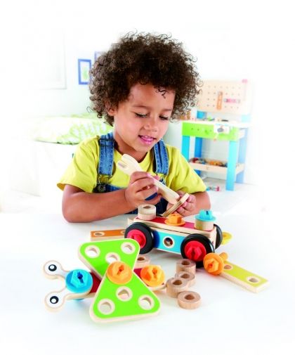 Hape, детска, дървена, играчка, основен, конструктор, образователна играчка, обучителна играчка, играчки, игри, игра