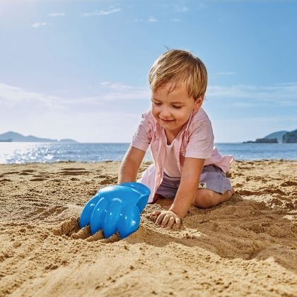 hape, лопатка лапа, синя, лопата, лопата за пясък, лапа, лопатка, игра, игри, играчка, играчки