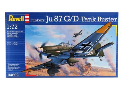 Revell, сглобяем модел, Юнкесрс Ju 87 G/D, сглобяем самолет, самолет за сглобяване, играчка за сглобяване, модел за сглобяване, конструктор, конструктори, игра, игри, играчка, играчки  