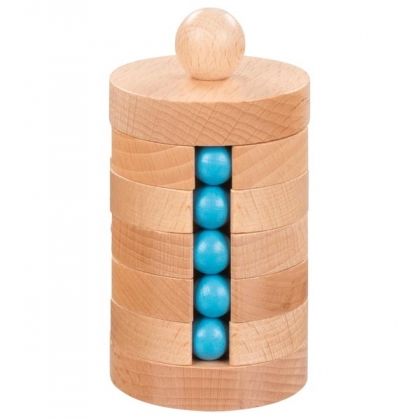 goki, дървена логическа игра, дървена игра, кула с топчета, дървена кула с топчета, логическа игра, игра, игри, играчка, играчки