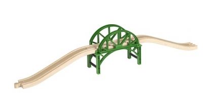 Brio, дървена играчка, мост, за сглобяване, дърво, дървен, дървени, мост, мостове, жп линия, линии, играчка, играчки, игра, игри