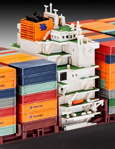 Revell, сглобяем модел, контейнеровоз коломбо експрес, сглобяем кораб, товарен кораб, сглобяем контейнеровоз, играчка за сглобяване, игра, игри, играчка, играчки 