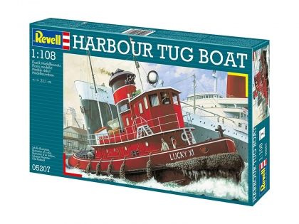 Revell, сглобяем модел, кораб влекач Harbour tug, влекач, кораб, кораб влекач за сглобяване, сглобяване на кораб, кораби, играчка за сглобяване, игра, игри, играчка, играчки  