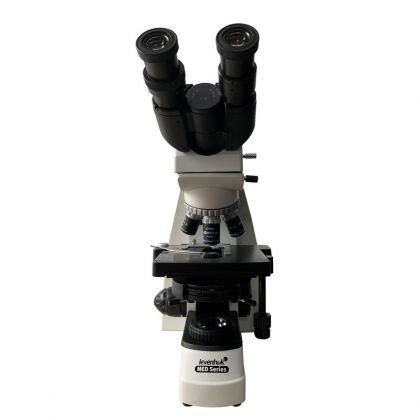 levenhuk, тринокулярен микроскоп, Levenhuk MED 45T, микроскоп, изследвания, лаборатория, професионален микроскоп