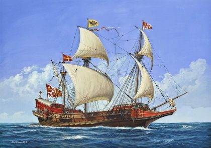 Revell, сглобяем модел, военен кораб Испански галеон, кораб, военен кораб, кораб за сглобяване, играчка за сглобяване, игра, игри, играчка, играчки 
