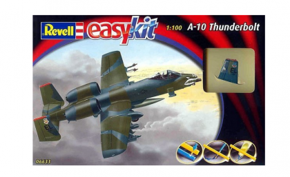 Revell, сглобяем модел,  военен самолет А-10 тундерболт, самолет, военен самолет, игра, игри, играчка, играчки 