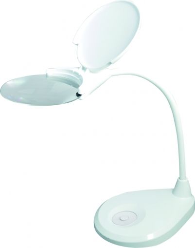 levenhuk, лупа, Zeno Lamp ZL7 White Magnifier, лупа със светлина, изследователска лупа, детайли, изследване, увеличение