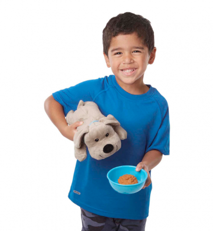 melissa & doug, комплект за грижа за домашни любимци, нахрани и поиграй, грижа за домашни любимци, куче, коте, грижа, игра, игри, играчка, играчки