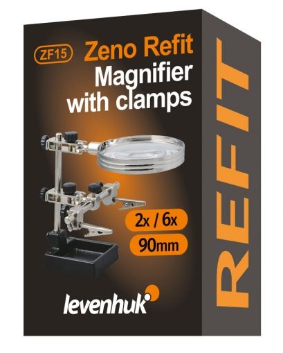 levenhuk, лупа, Zeno Refit ZF15 Magnifier, изследователска лупа, детайли, изследване, увеличение