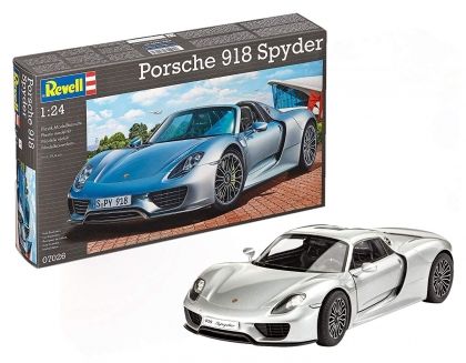 Revell, сглобяем модел, Порше 918 Спайдър, сглобяване на автомобил, модел за сглобяване, автомобил, автомобили, игра, игри, играчка, играчки 
