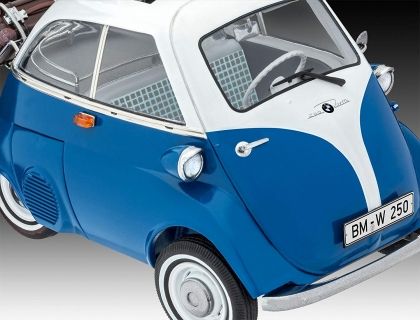 Revell, сглобяем модел, BMW Исета, кола за сглобяване, играчка за сглобяване, кола, коли, играчка за сглобяване, игра, игри, играчка, играчки 