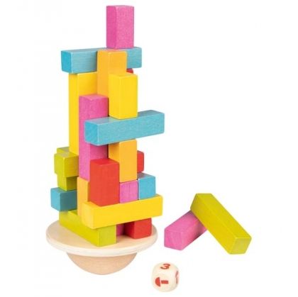 goki, балансна игра, игра за баланс, танцуващата кула, танцуваща кула, баланс, дървена игра, забавна игра, игра, игри, играчка, играчки